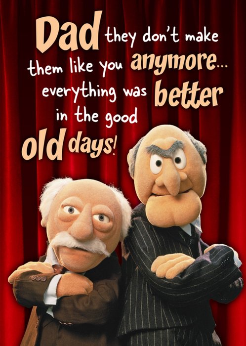 Muppets | Vaderdagkaart | Good Old Days