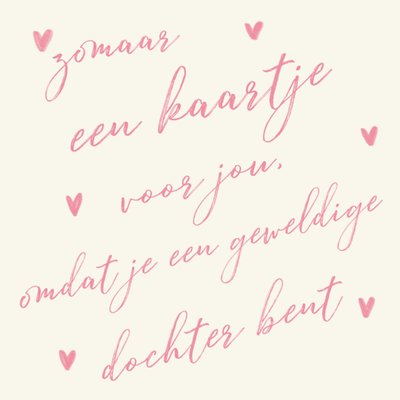 Greetz | Zomaar kaart | Geweldige dochter