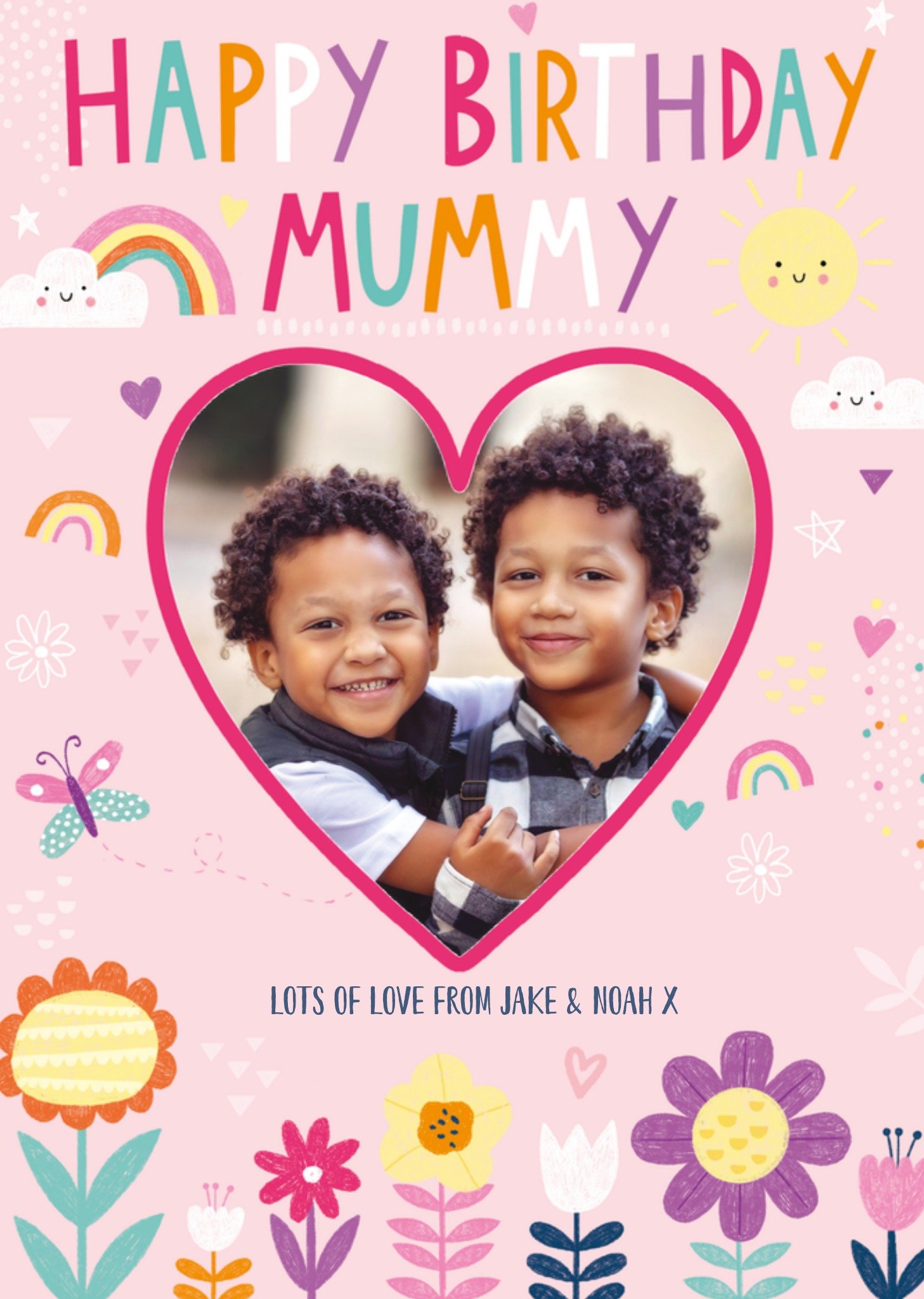 Verjaardagskaart Happy birthday mummy Kaart Greetz