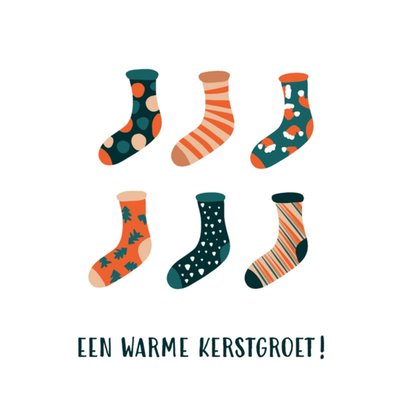 Greetz | Kerstkaart | kerstgroet | sokken