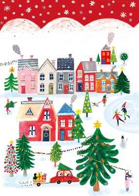 Kerstkaart | TMS | Kerstdorp