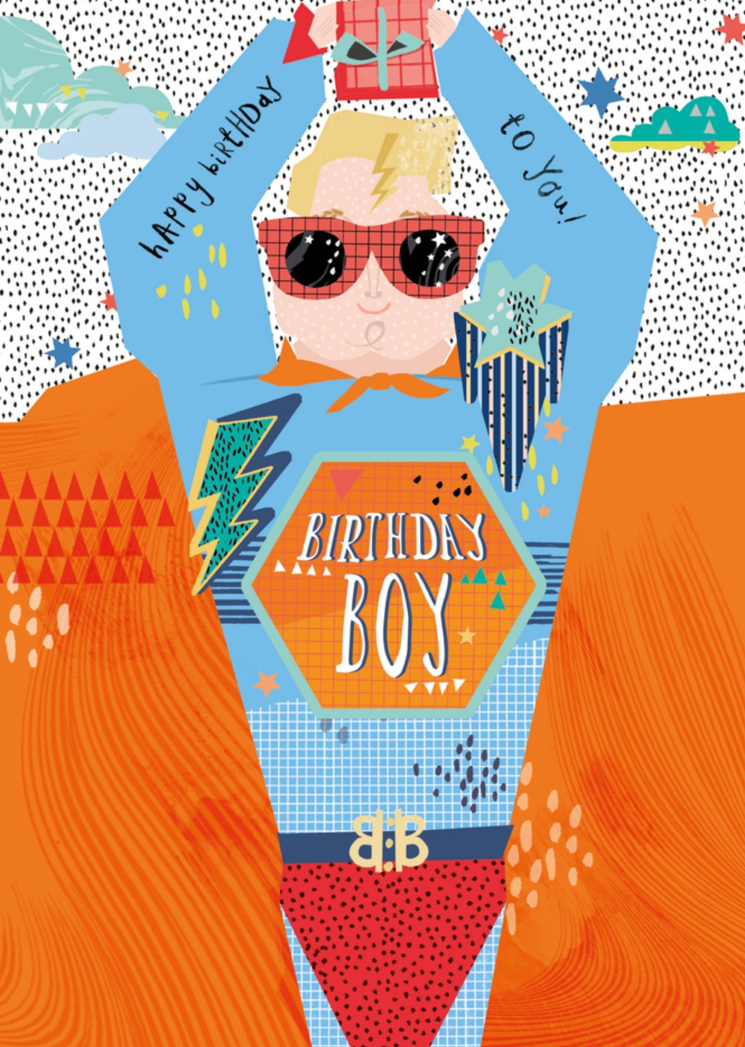 Verjaardagskaart Birthday boy Kaart Hotchpotch