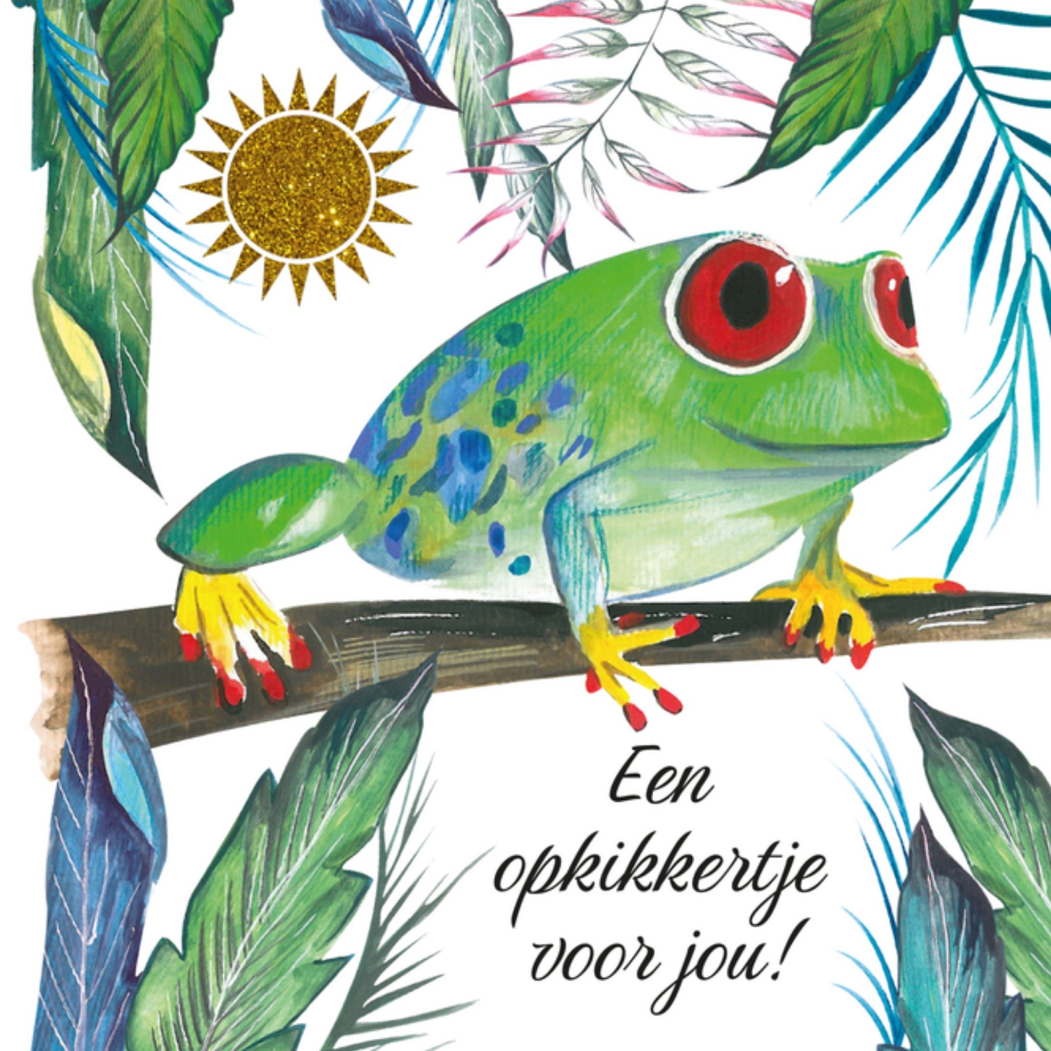 Denken aan kaart Opkikkertje Vierkante Kaart Paperclip