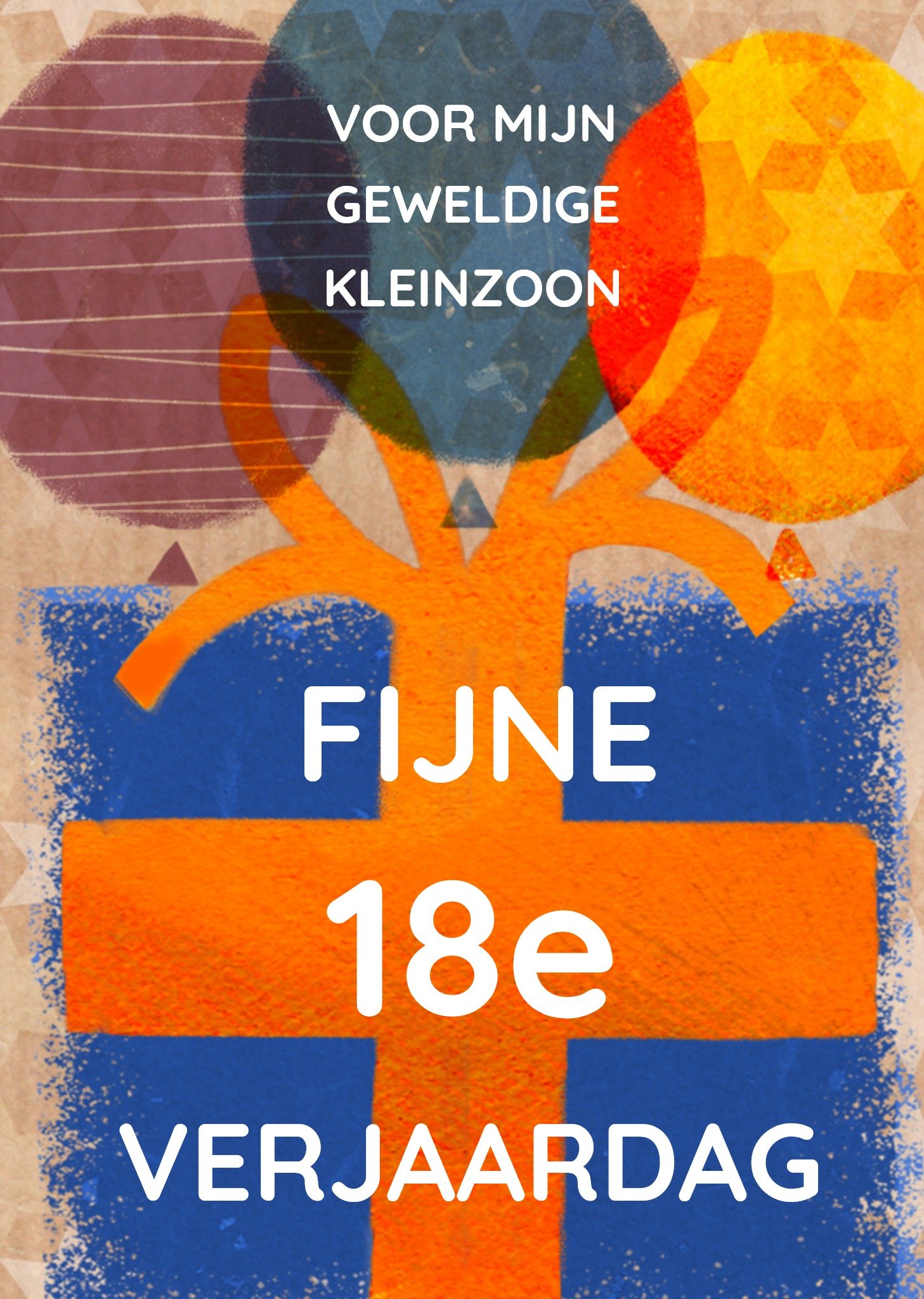 Verjaardagskaart Geweldige kleinzoon Kaart Greetz