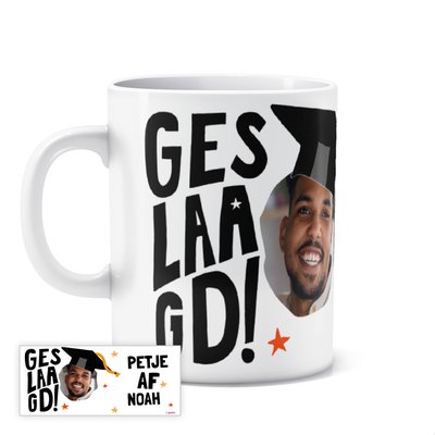 Mok | Geslaagd | Petje af