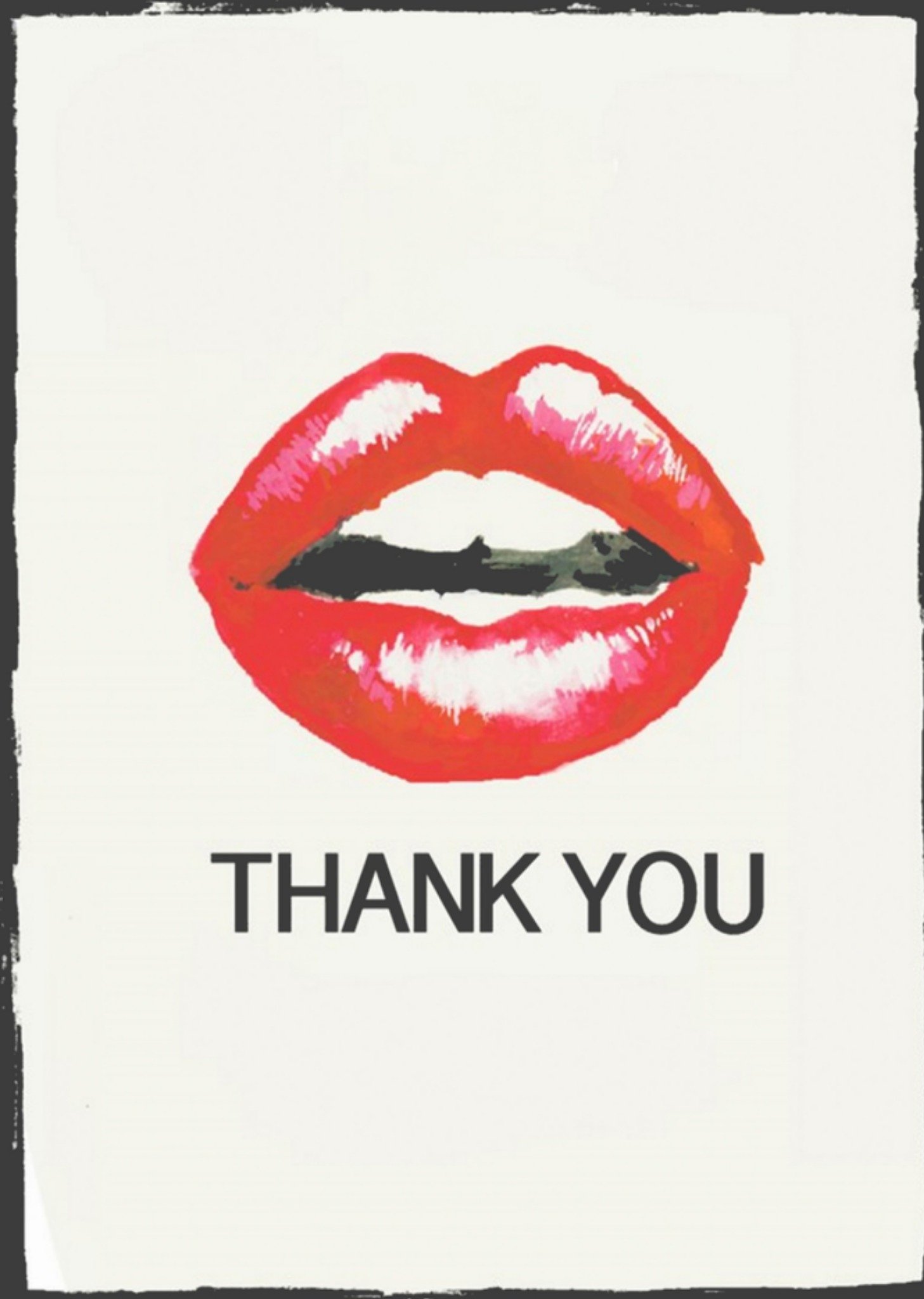 Sooshichacha Bedanktkaart lippen Kaart Sooshichacha Limited