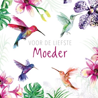 Michelle Dujardin | Moederdagkaart | vogels