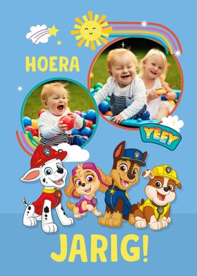 Paw Patrol | Verjaardagskaart | Met fotos | Hoera Jarig!