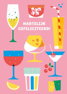 Neil Clark | Verjaardagskaart | drankjes