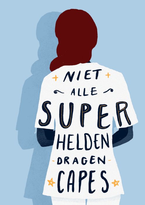 Greetz | Bedankkaart | verpleegster | superheld