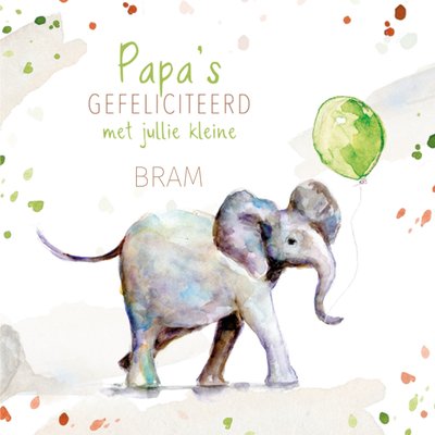 Michelle Dujardin | Geboortekaart | Papa's