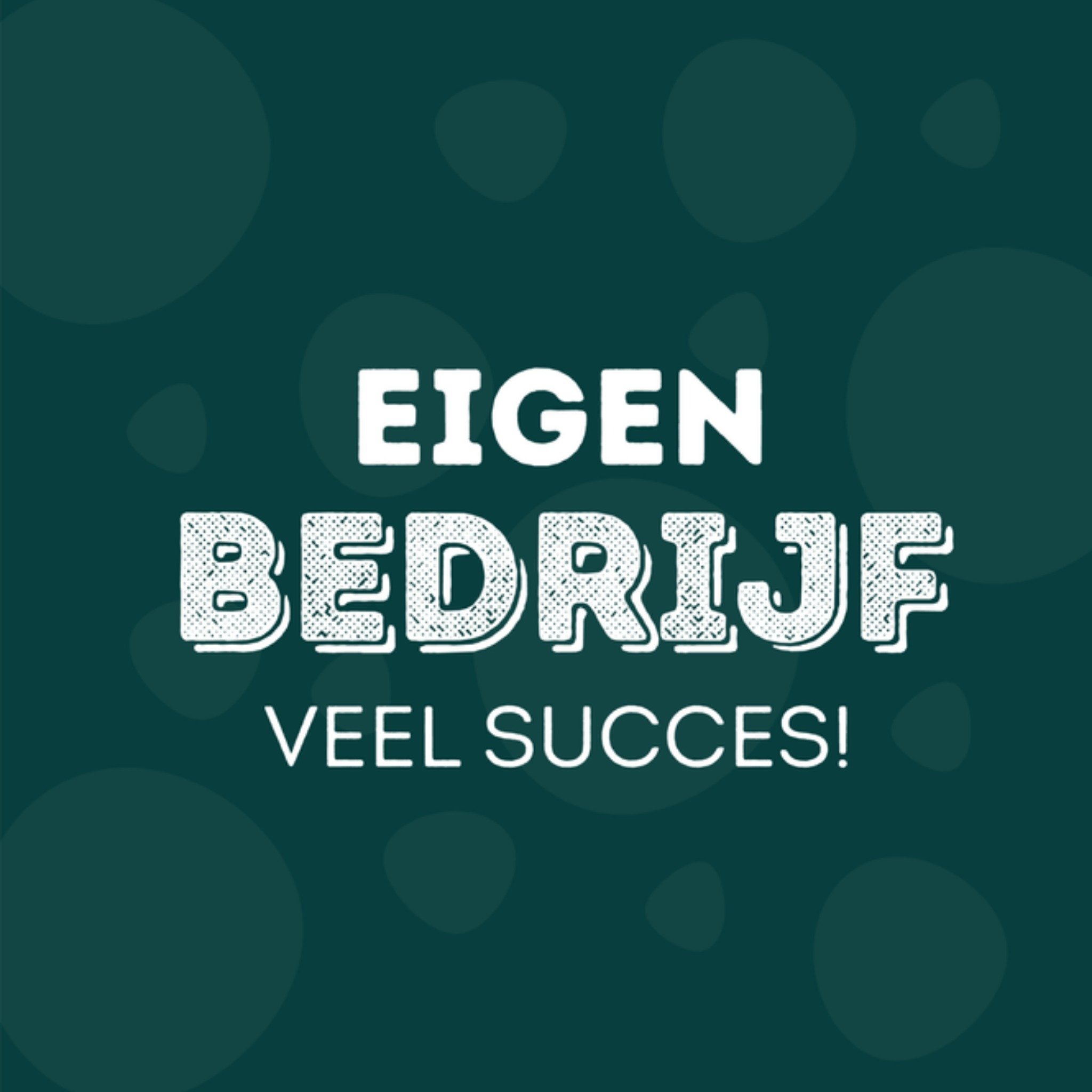 Greetz Opening nieuwe zaak eigen bedrijf Vierkant