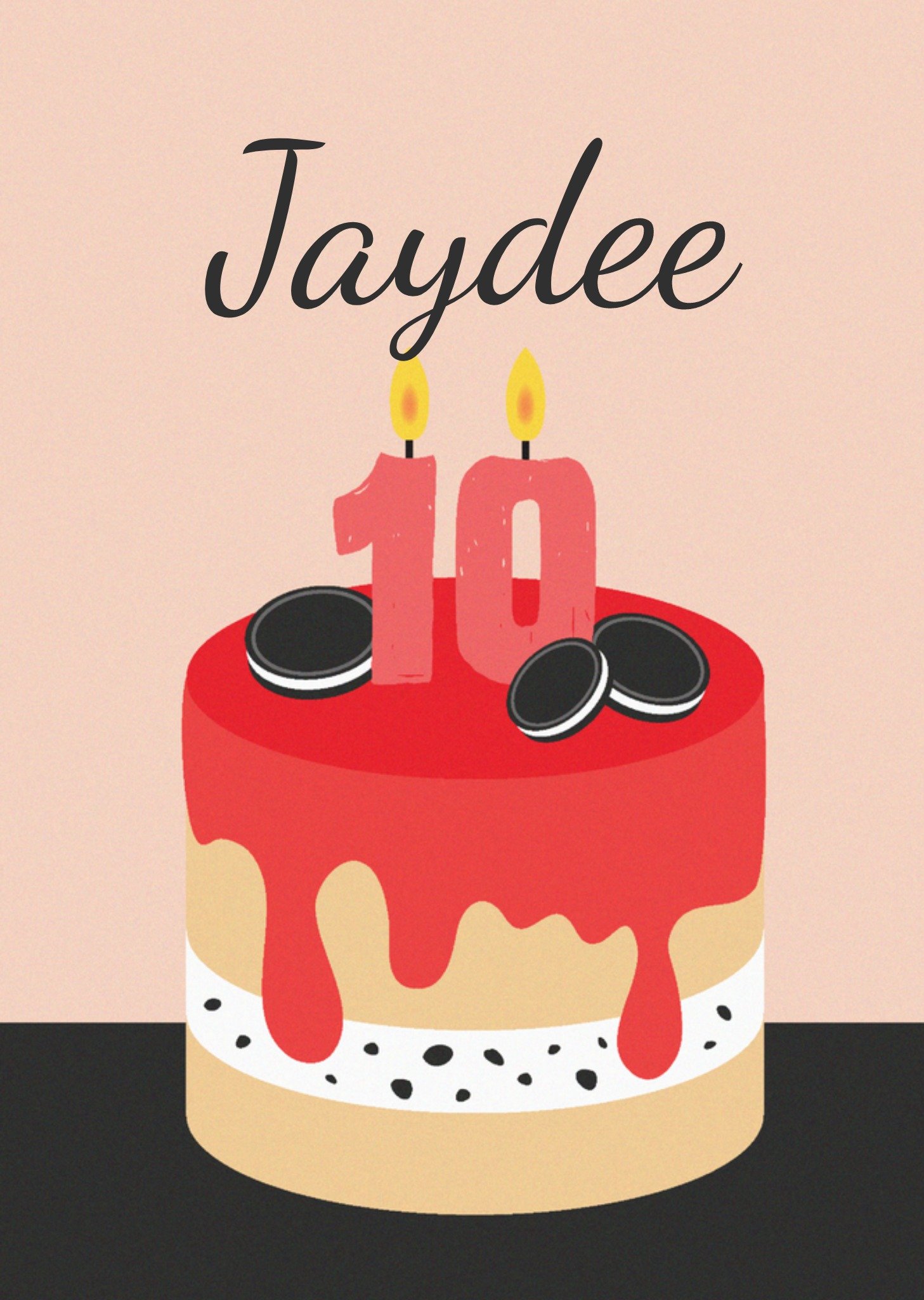 Verjaardag Illustratie Kind Kaart Greetz