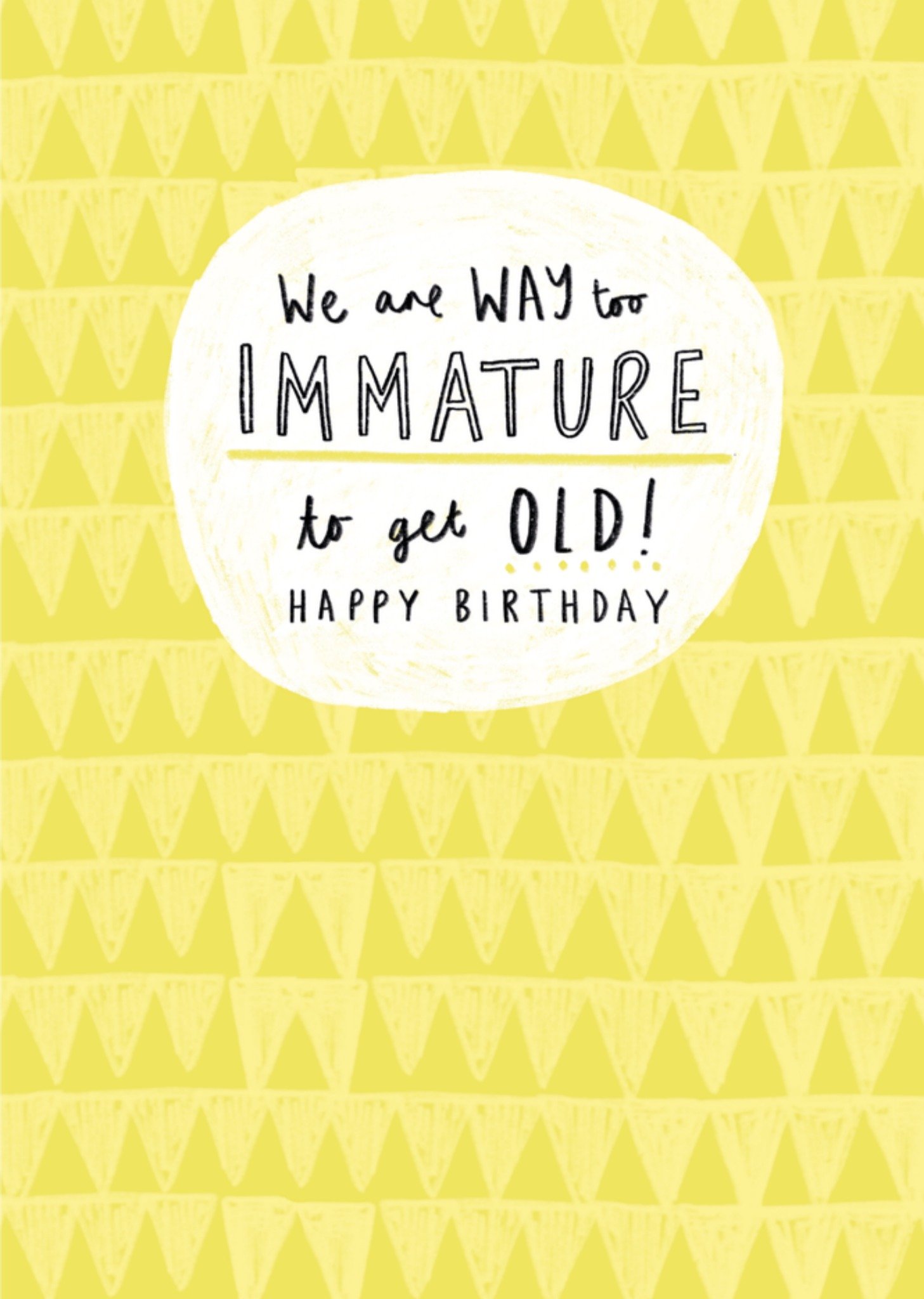 Last Laugh Verjaardagskaart Engels Onvolwassen Kaart Hotchpotch