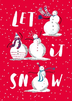 Kerstkaart | Hotchpotch | Sneeuwman