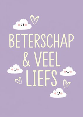Greetz | Beterschap Ansichtkaart | Beterschap & veel liefs