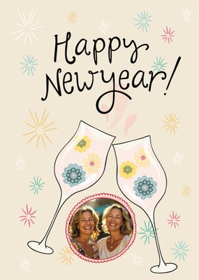 Funny Side Up | Nieuwjaarskaart | Happy new year