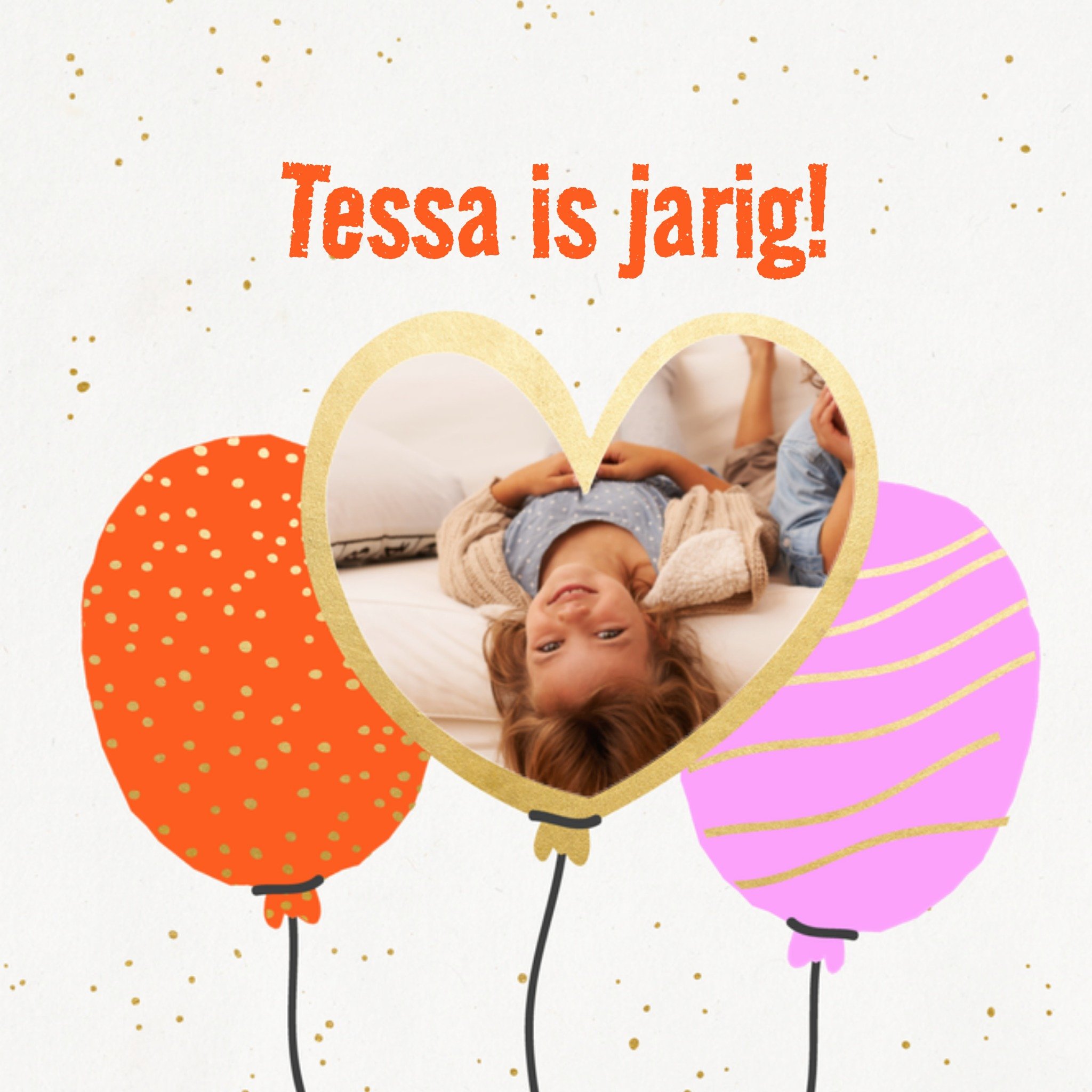 Greetz Kinderfeestje Ballon Vierkant