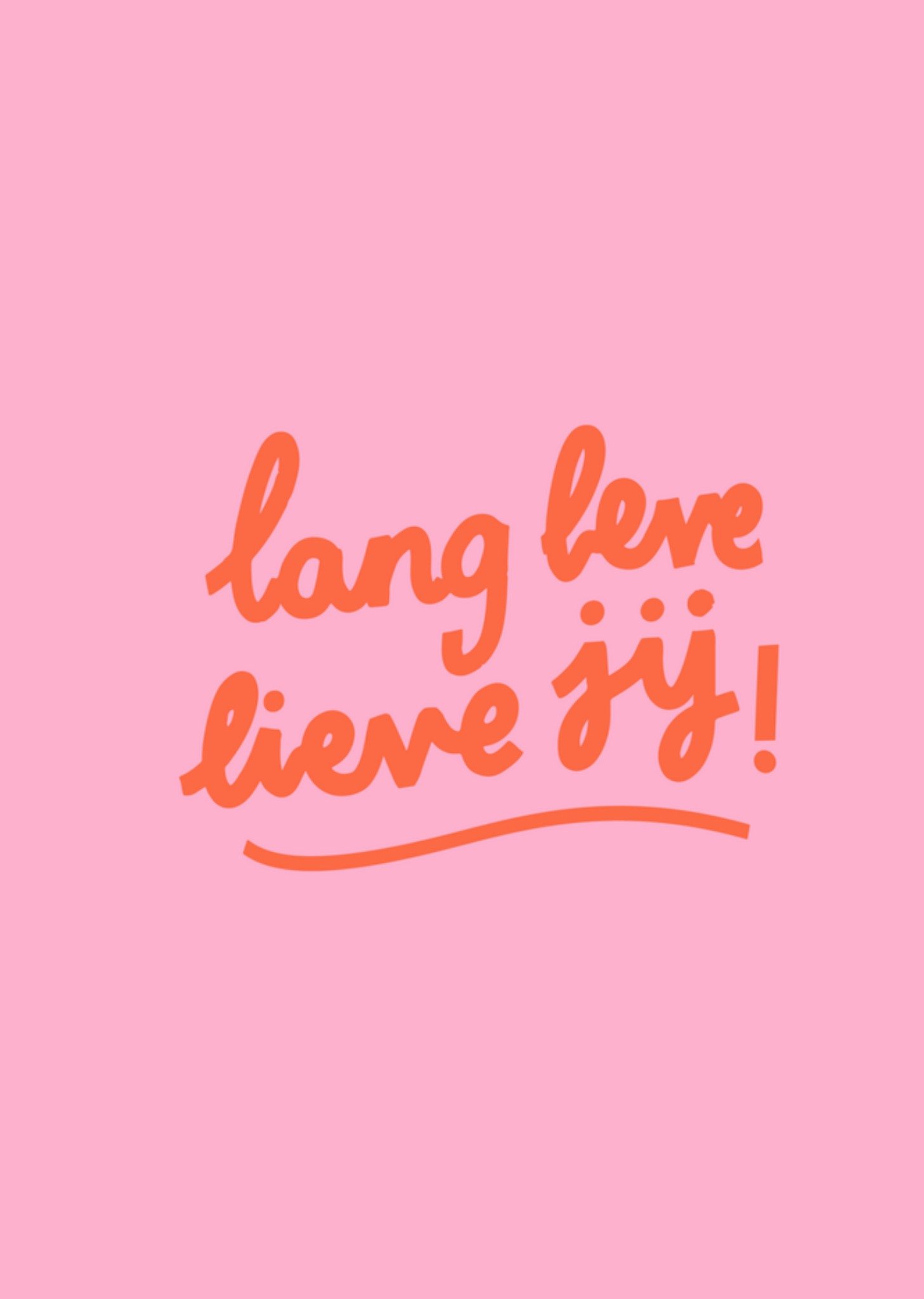 Greetz Verjaardagskaart lang leve lieve jij Standard Card