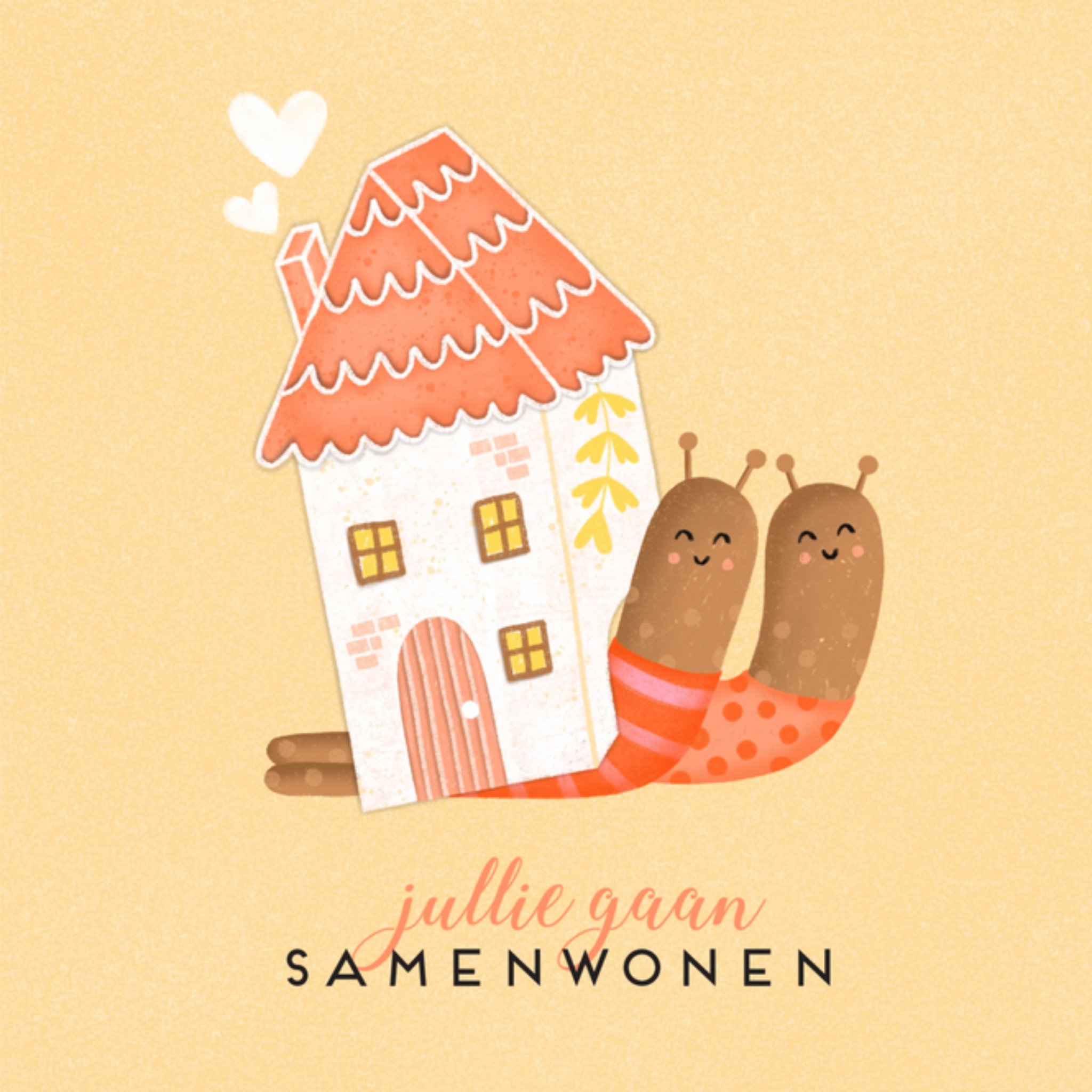 Nieuwe woning kaart samenwonen Vierkante Kaart Marieke Witke