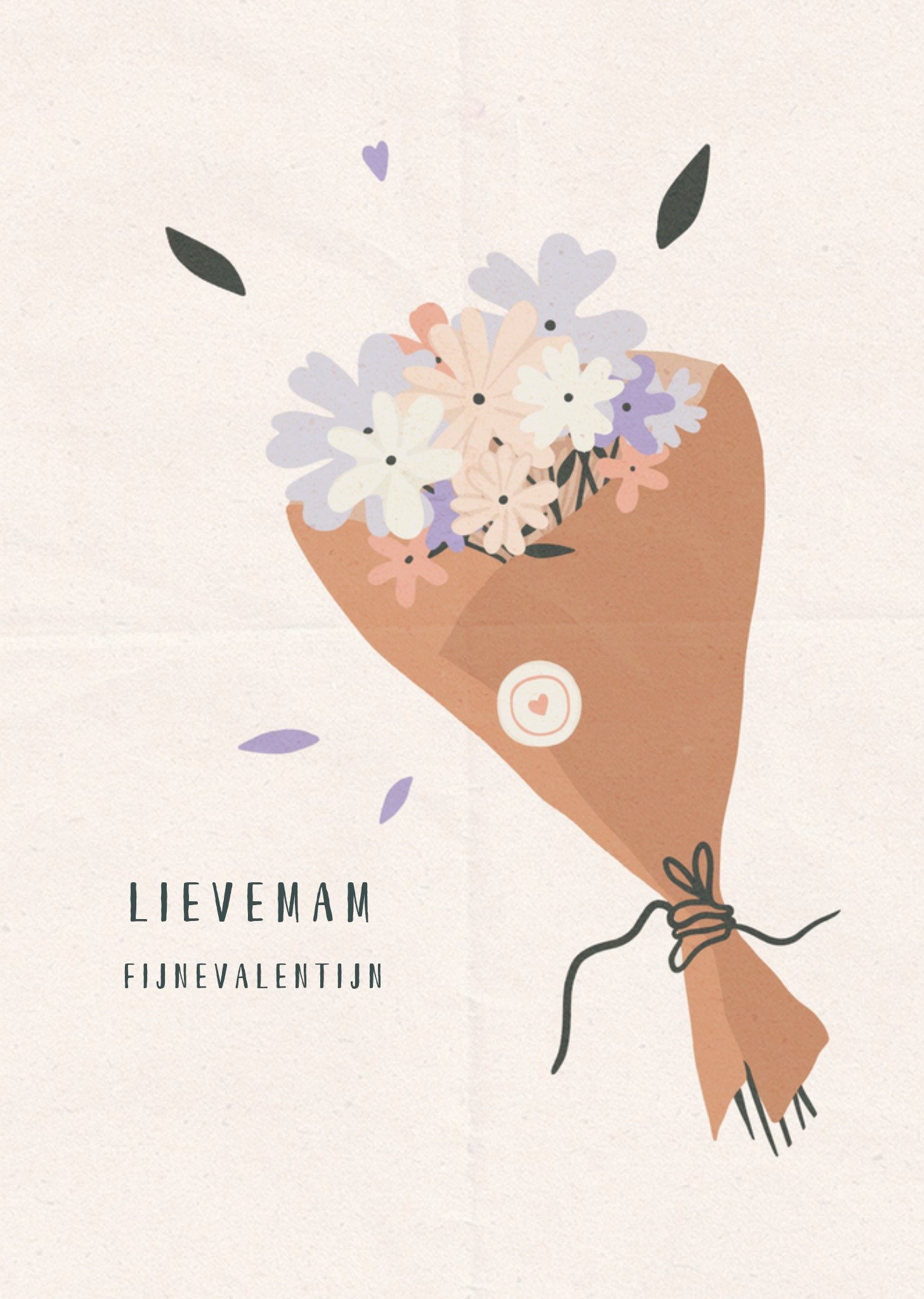 Greetz Valentijnskaart Lieve mam Standard Card