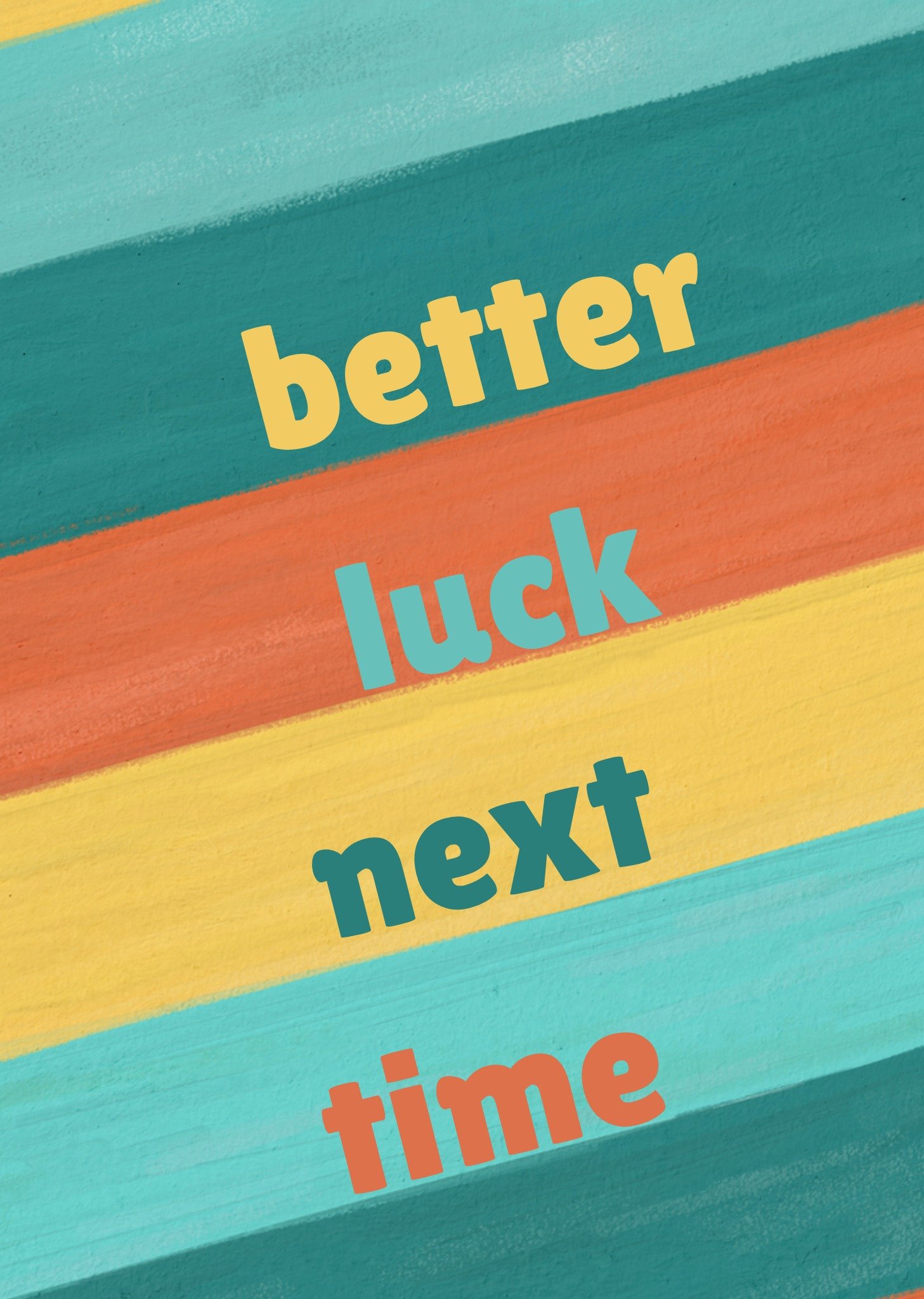 Gezakt kaart next time Kaart Petit Konijn