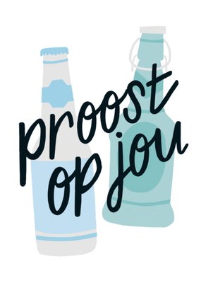 Sadler Jones | Verjaardagskaart | proost op jou