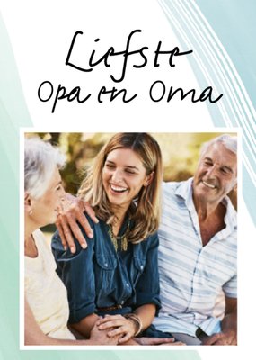 Greetz | Opa en oma dag | fotokaart