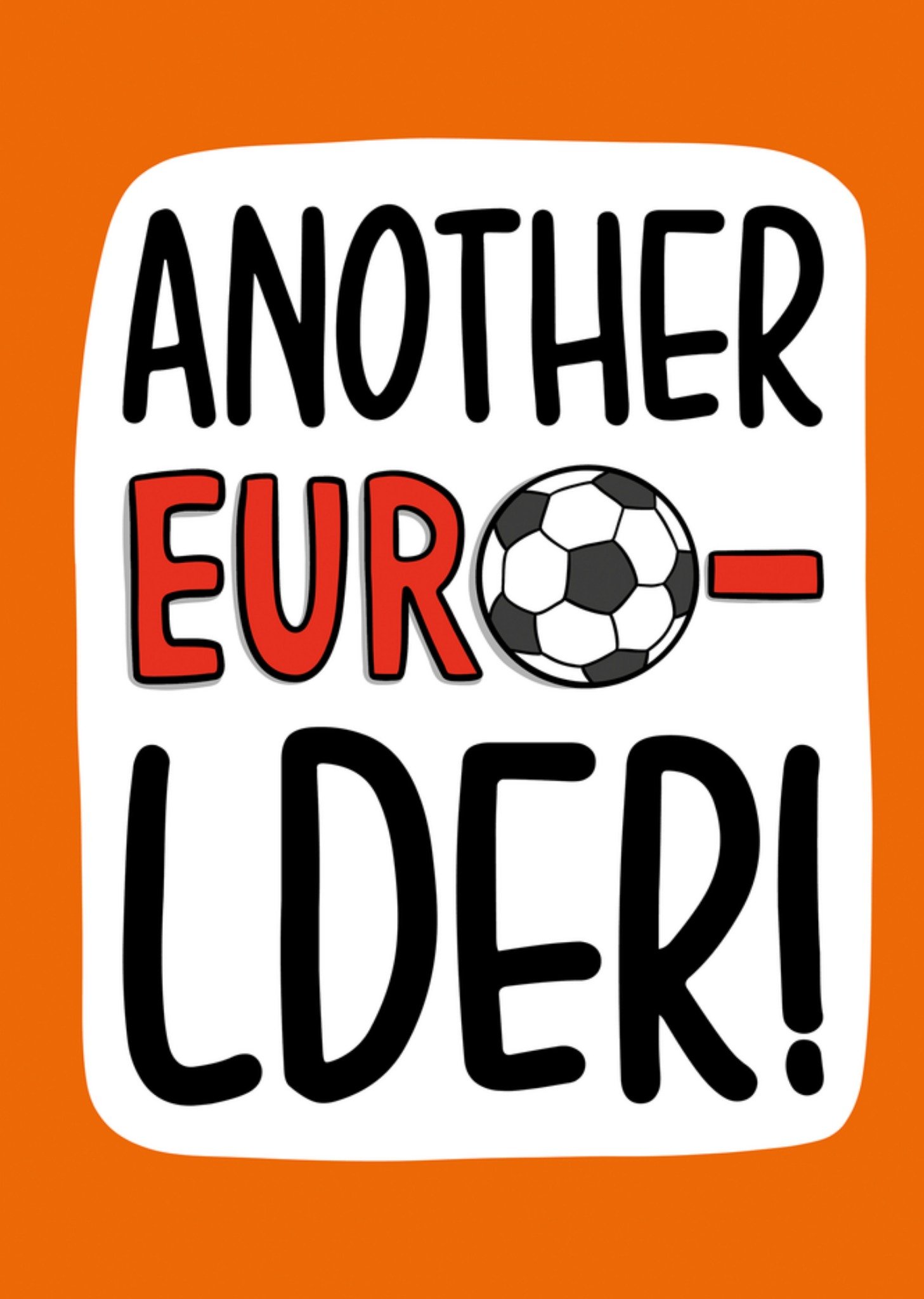 Greetz Verjaardag Another Euro-older Standard Card