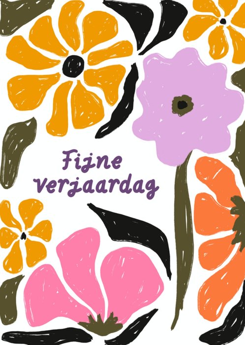 Greetz | Verjaardagskaart | bloemen