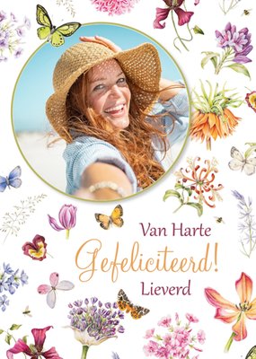 Janneke Brinkman | Verjaardagskaart | Lieverd | Met foto