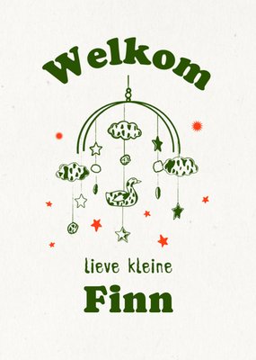 Greetz | Geboortekaart | met naam | illustratie