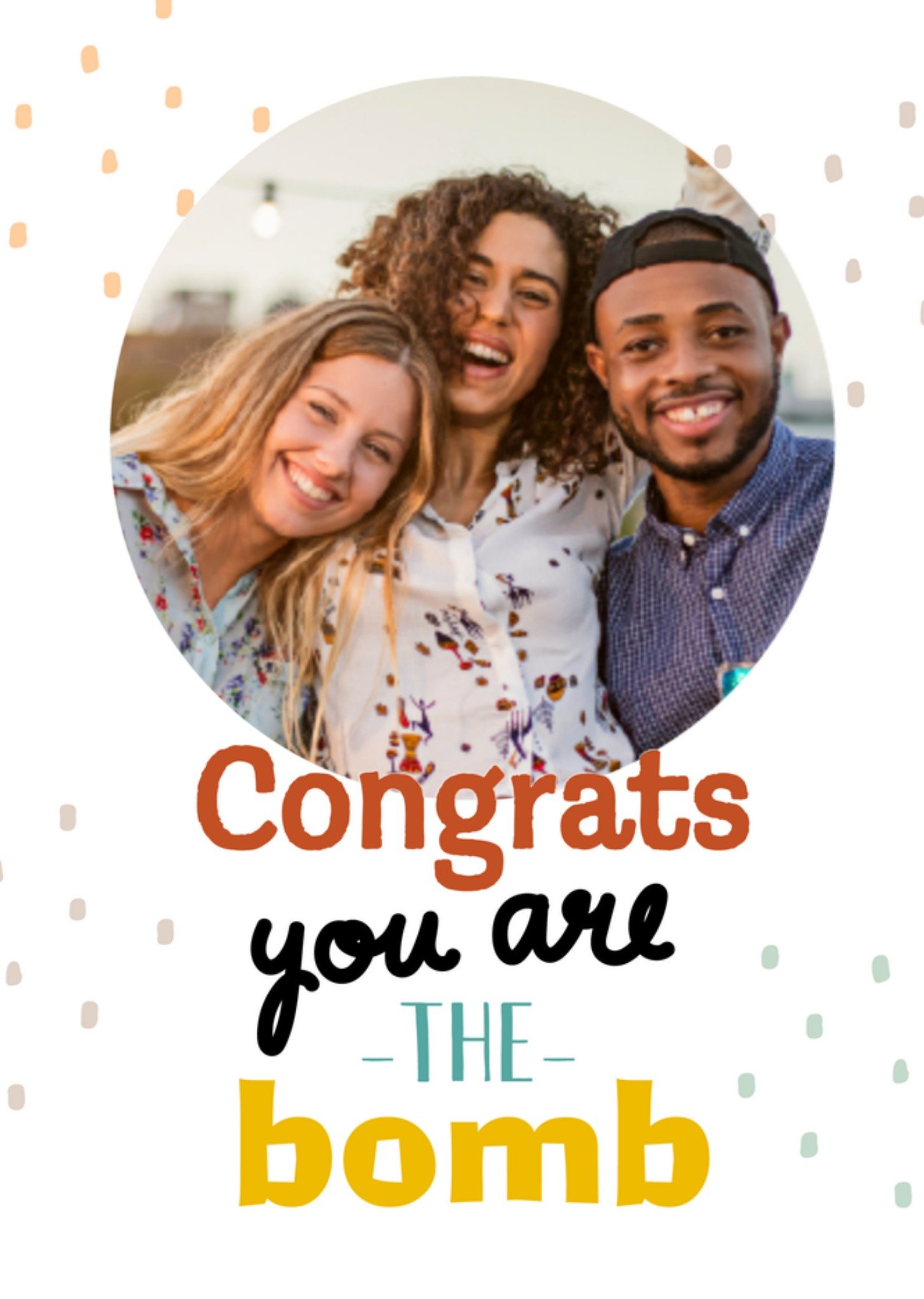 Felicitatiekaart fotokaart Kaart Greetz