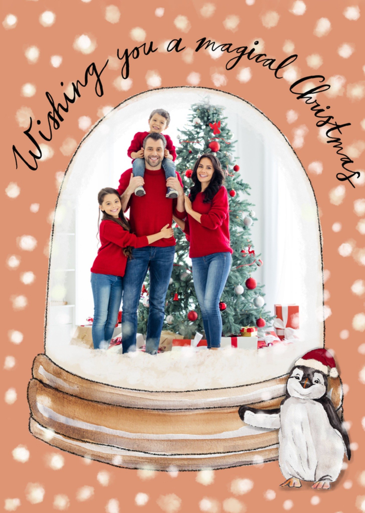 Marie Bodie Kerstkaart Met Foto Wishing You A Magical Christmas Marie Bodié