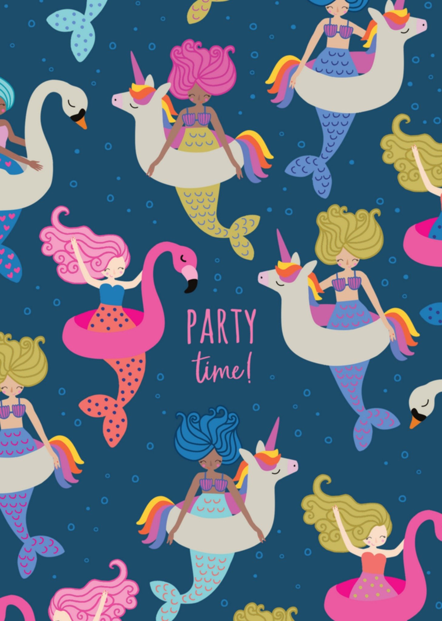 Natalie Alex Verjaardagskaart party time Kaart Mifkins