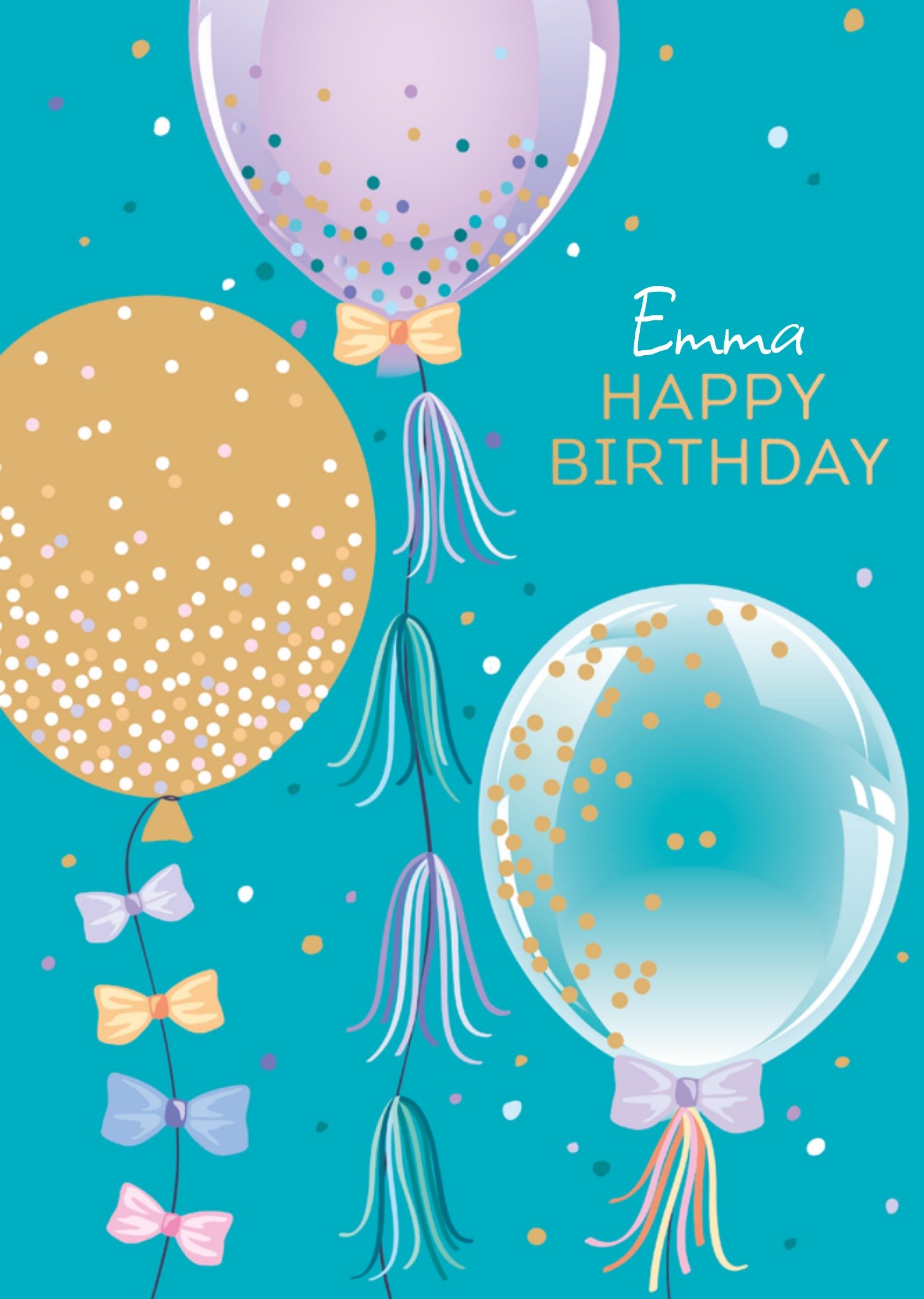 Verjaardagskaart Ballon Kaart TMS