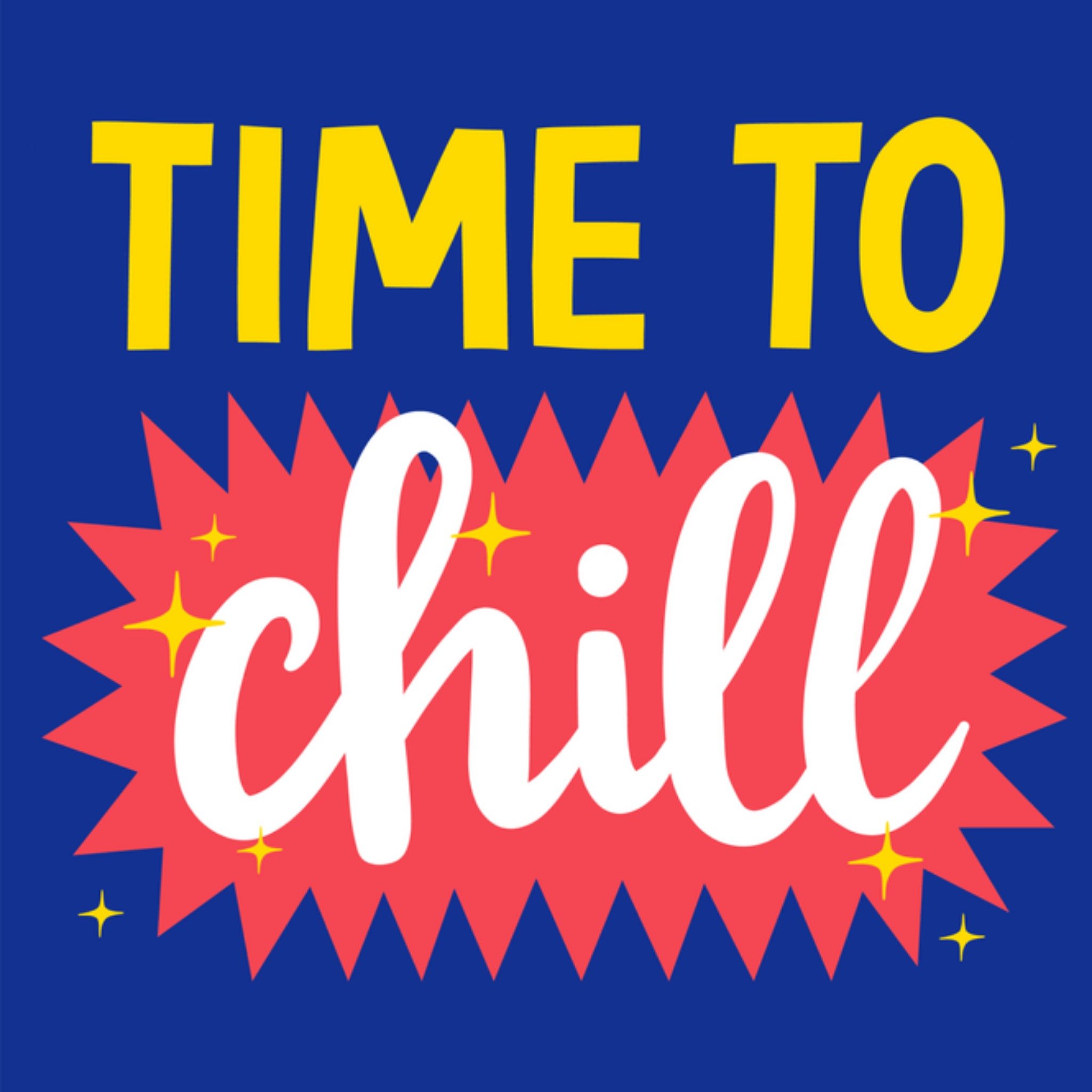 Greetz Pensioen kaart Chill Vierkant