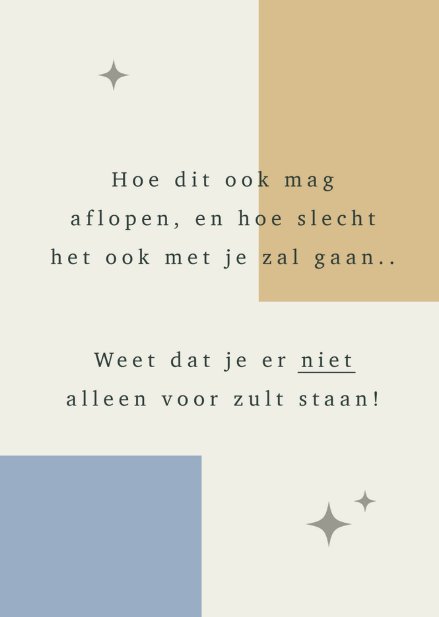 Greetz Beterschapskaart Ernstig ziek Standard Card