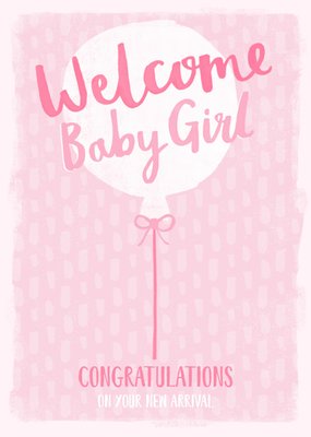 Greetz | Geboortekaart | welcome baby girl