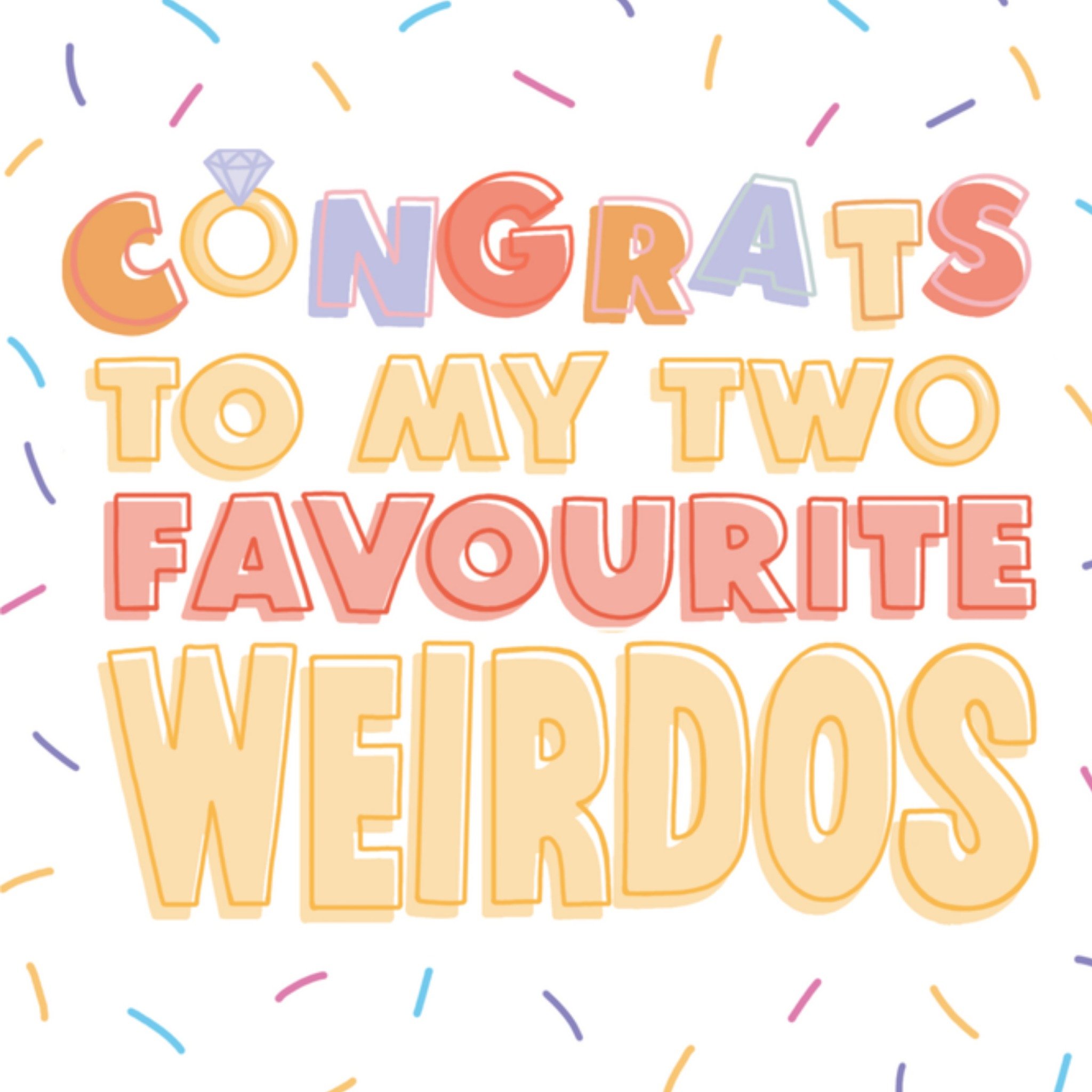 Greetz Huwelijkskaart funny Vierkant