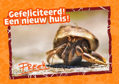 Freek Vonk | Nieuwe woning kaart | Heremietkreeften