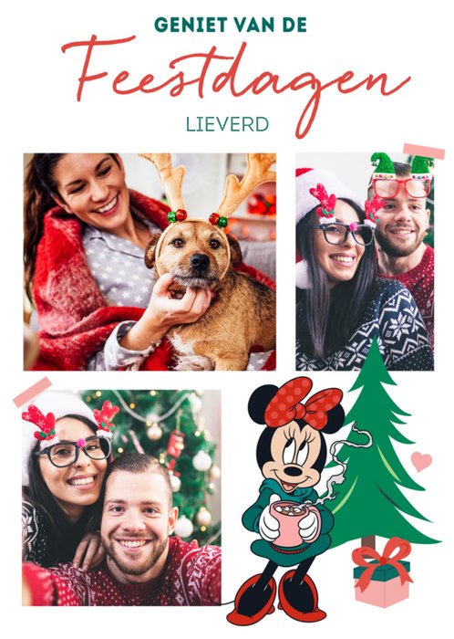 Disney | Kerstkaart | Minnie | Met fotos