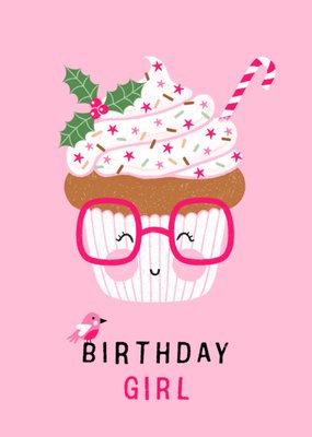 Marieke Witke | Verjaardagskaart | cupcake