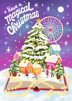 Aniet Illustration Magische Kerst Geïllustreerd Sprookjesboek Kaart