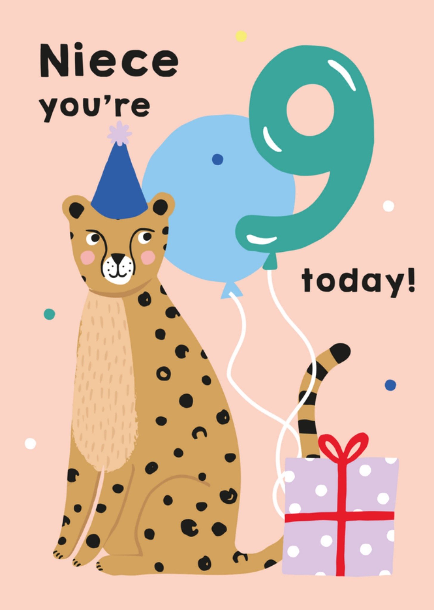 Verjaardagskaart Niece you