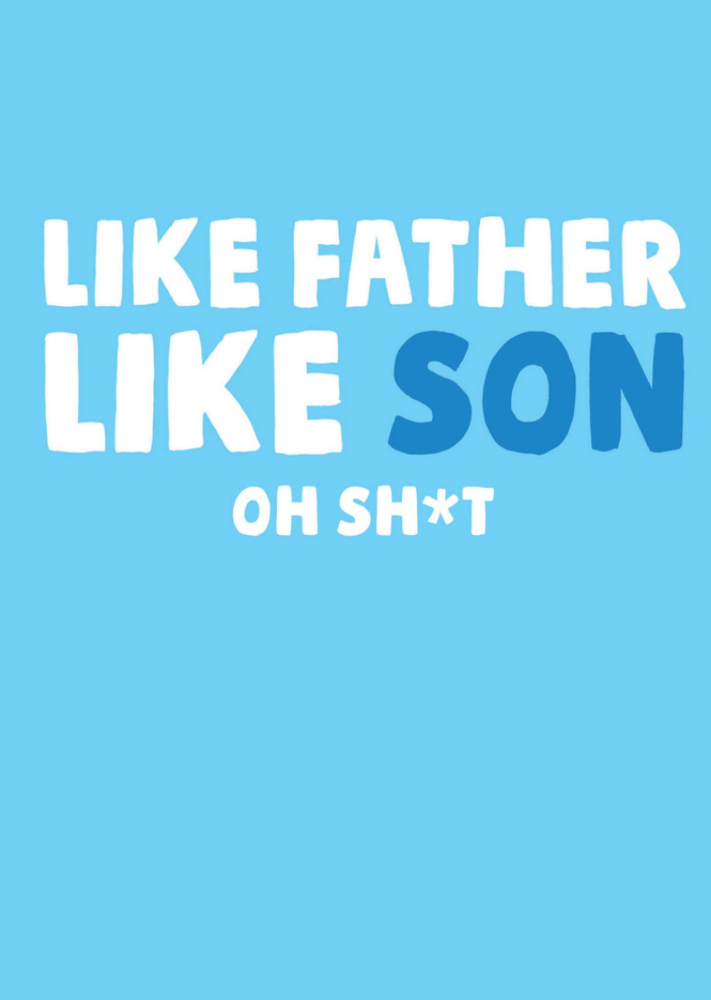 Izzy Likes to Doodle Vaderdagkaart grappig Kaart Izzy likes to doodle