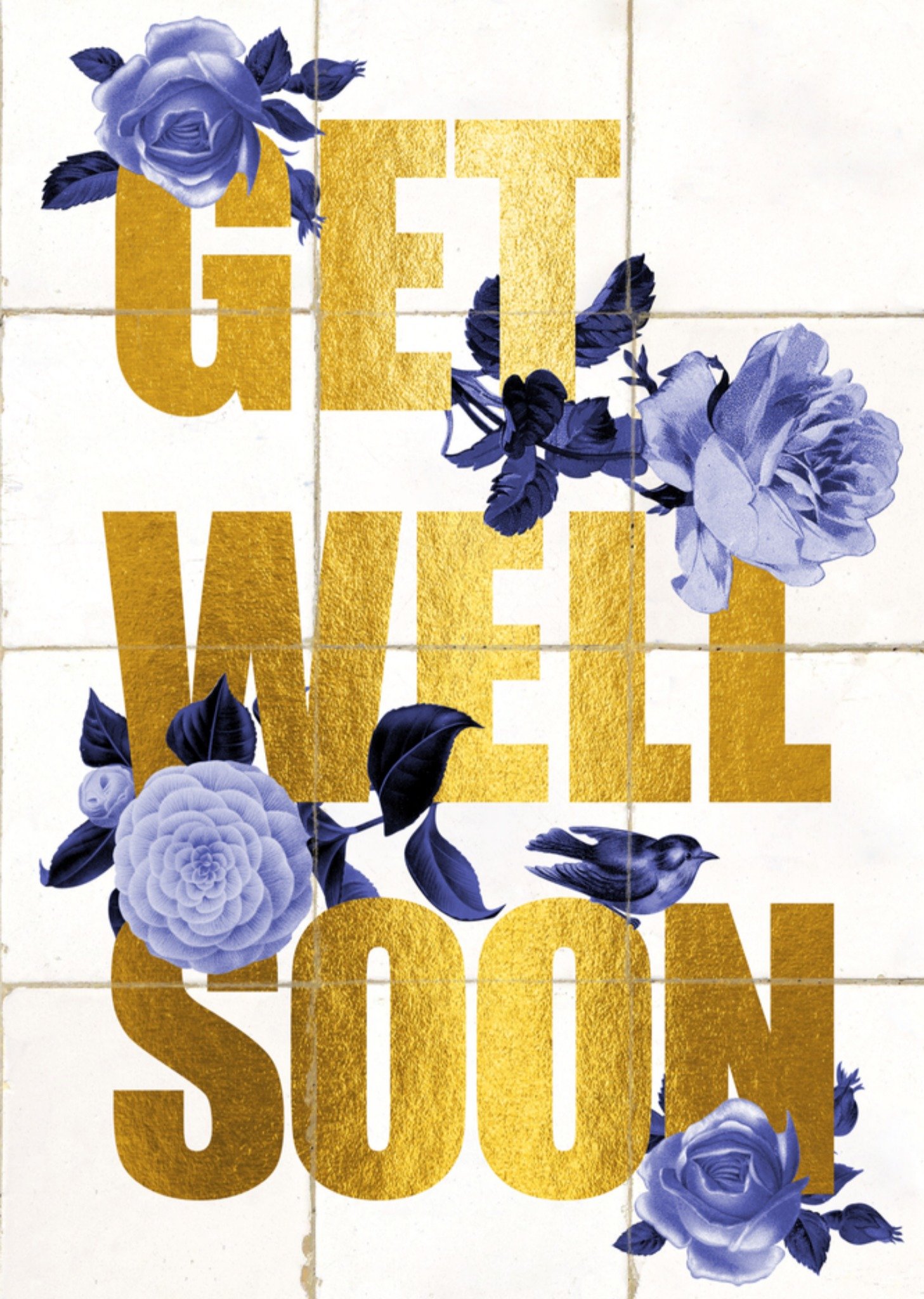 Beterschapskaart Bloemen Kaart Bright Spot