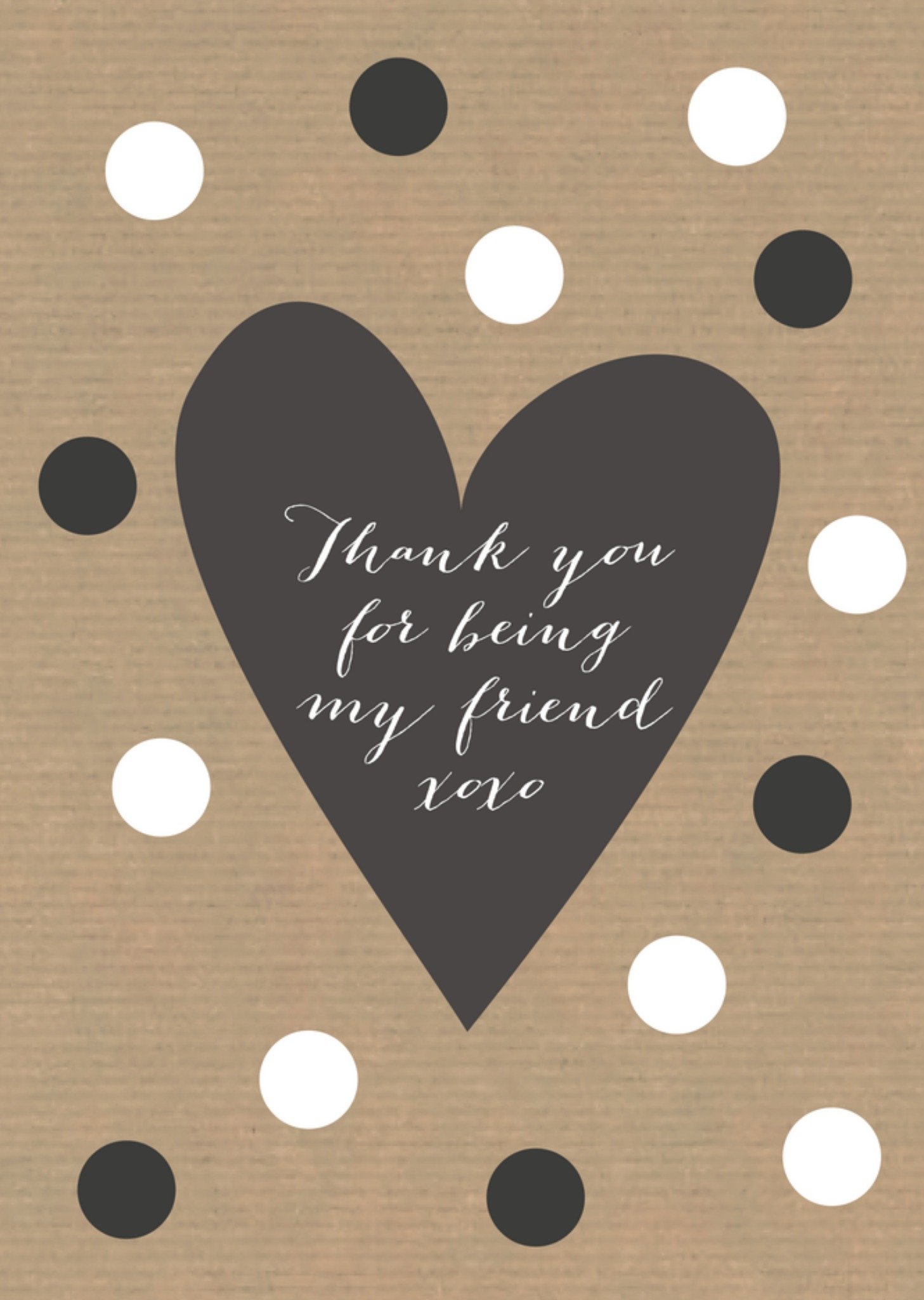 Valentijnskaart vriend stippen Kaart Tsjip