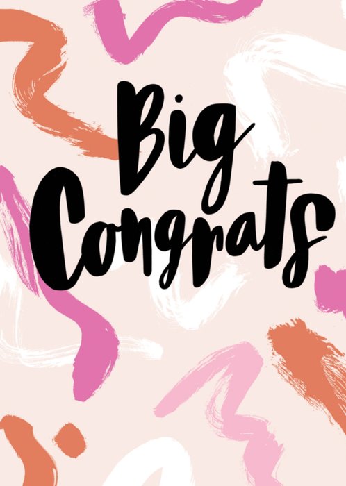 Sadler Jones | Felicitatiekaart| big congrats