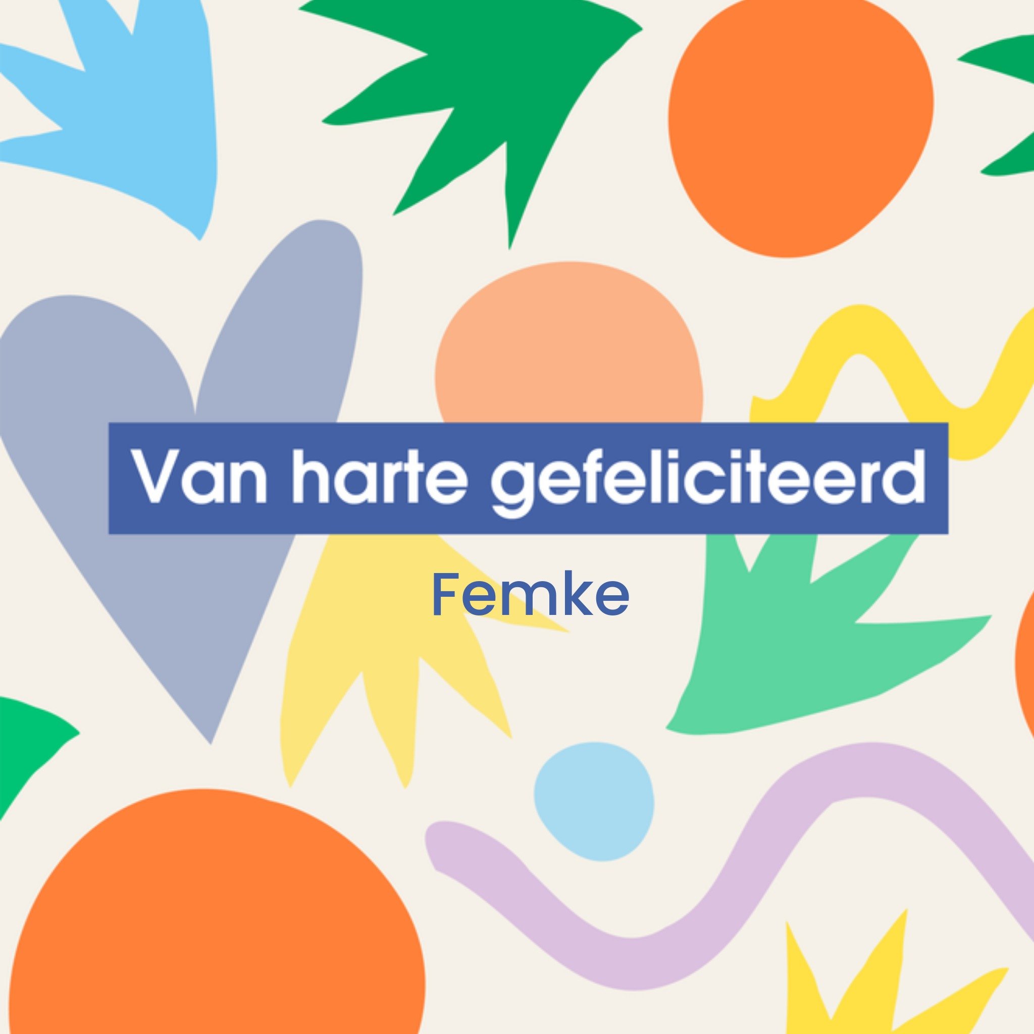 Greetz Verjaardagskaart Illustratie Zakelijk Vierkant